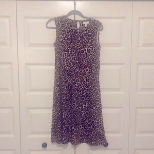 Leopard swing dress